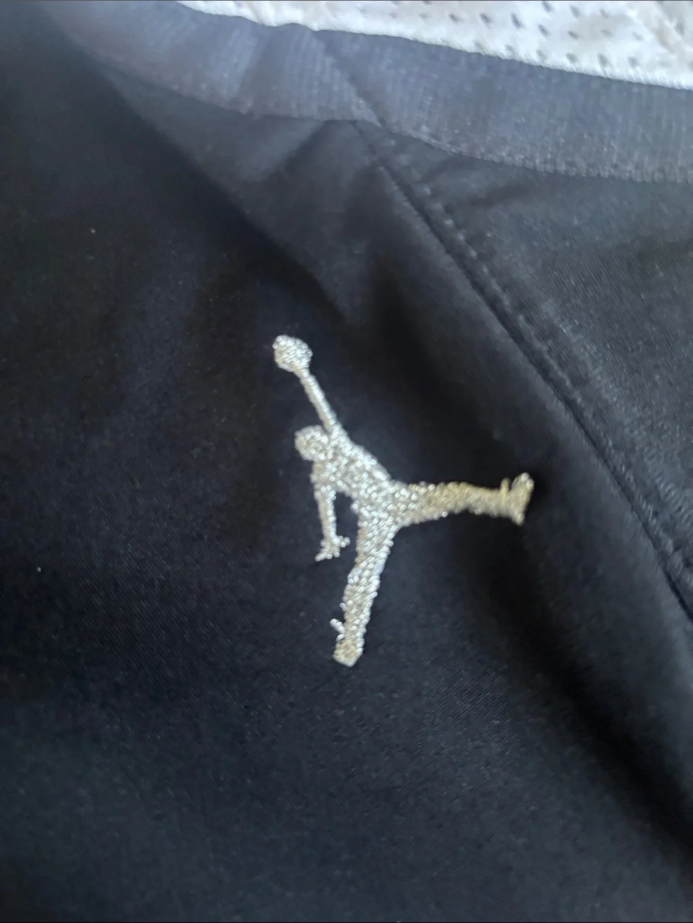 Vintage Y2K Jordan break away button up Track Pants with White Mesh